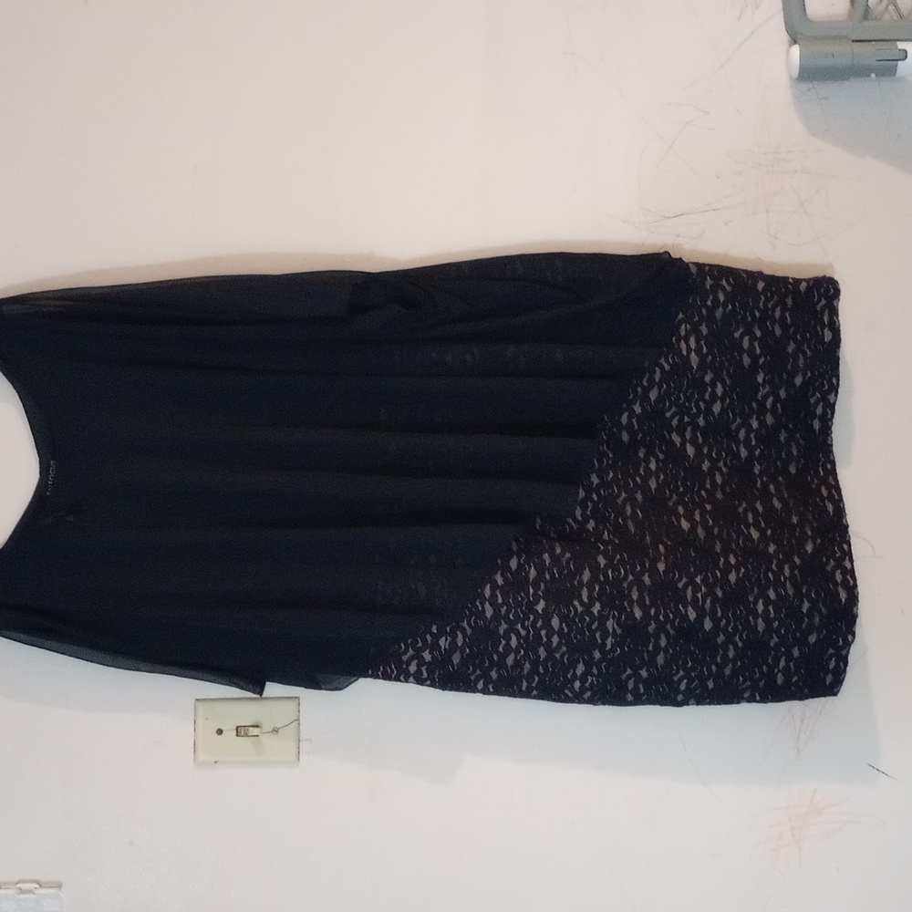 Navy blue dress